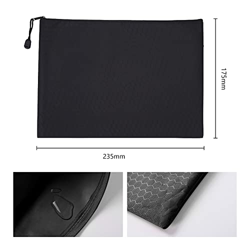 Geldtasche, Geldmappe, Geldscheintasche, Bankmappe Groß, Bargeld Tasche, Bargeld Aufbewahrung, Banktasche, Banktasche Mit Reißverschluss, Bankmappe A5, Banktasche Mit Reißverschluss (A5)