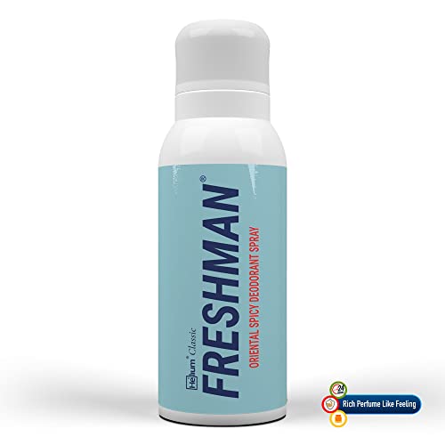 Image of Helium For Men Classic Deodorants (Freshman, 100 ml.) Spicy Notes. Masculine Fragrance. Long Lasting Body Spray.