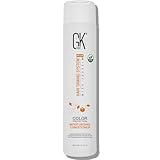 Global Keratin GKhair Moisturizing Conditioner Color Protection | Organic Oil Extracts - Sulfate,Paraben Free - For Damaged and Dry Hair Conditioning - Women & Men | All Hair Types - (10.1fl.oz/ 300ml