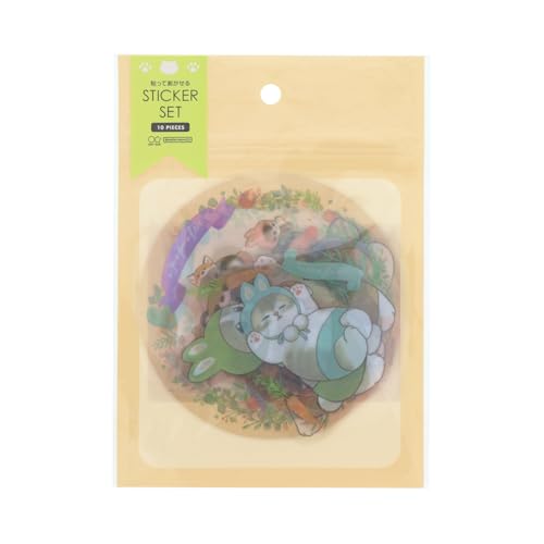Autocollant Mofusand Sunstar pour personnaliser votre carnet journal