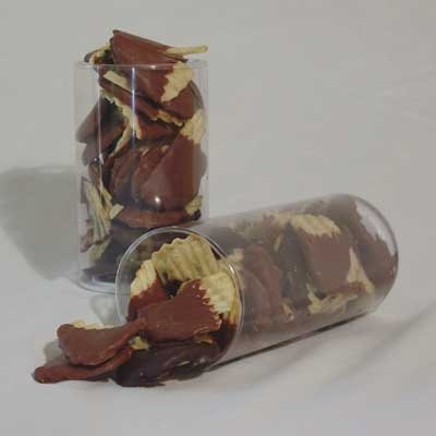 Chocolate Covered Potato Chip Gift Container (7 oz.)