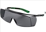 La OTG a regulares gafas Univet 5X7 Ultimate Overspecs de humo de seguridad gafas de trabajo diseño de bandera de Italia