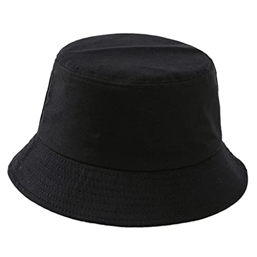 2 Peças Clássicas Chapéu Balde de Algodão Pesca Chapéu de terre de Balde Dobrável