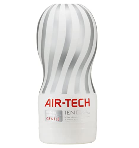 TENGA Air-Tech Gentle Masturbateur, Élastomère thermoplastique (TPE), Blanc, Regular