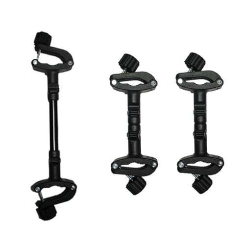 BESPORTBLE 3Pcs Adjustable Stroller Connectors for Twin Dual Stroller Connector Accessories for Easy Transformation of Single Into Double Lightweight