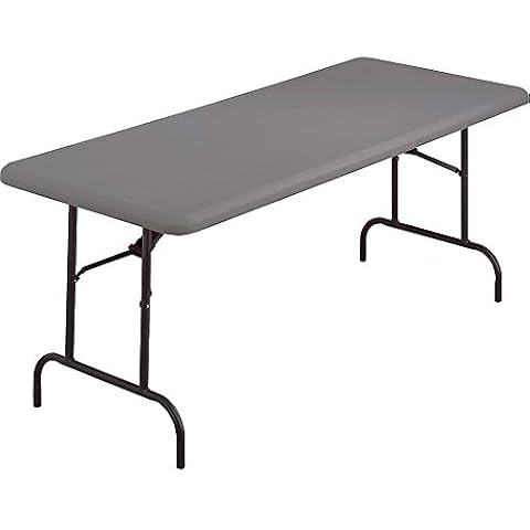 Mesa plegable Iceberg Indestructible Demasiado 1200, gris oscuro Cover