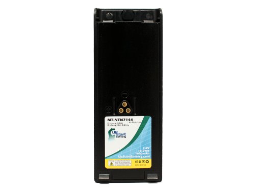 Replacement For Motorola Ntn7144Cr Battery - Compatible With Motorola Ntn7144 Two-Way Radio Battery (1800Mah 7.5V Nimh) #TOP16