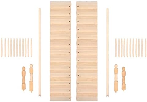 Escalier Miniature En Bois 1:12 Pour Maison De Poupée - 10.5x10x13cm, DIY Déco