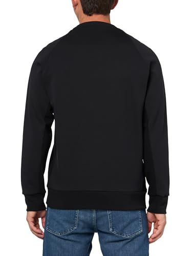 BOSS Men's Badge Logo Cotton Blend Sweatshirt2