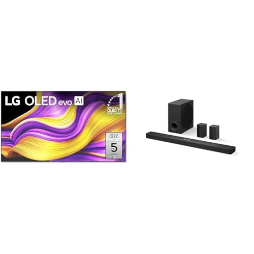 Image of LG 83 inch 8K OLED TV, 7.1.3ch Dolby Atmos Soundbar with Dolby Atmos Soundbar and Wireless Surround Speakers (2025, 2024 Models)