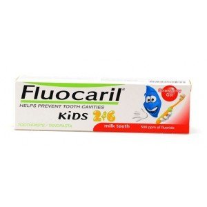 Kids 0-6 ans dentifrice gel fraise 2x50ml