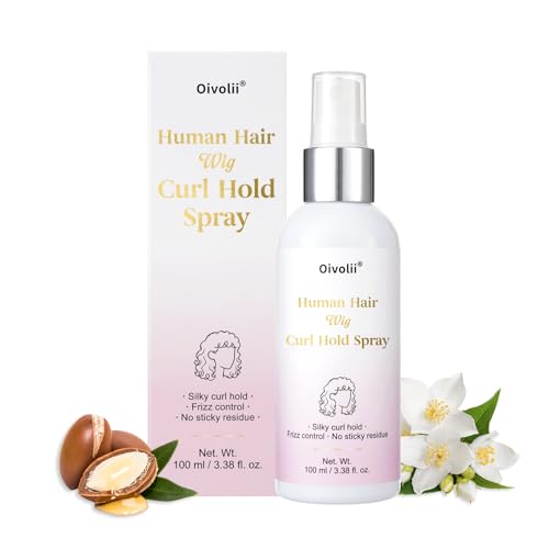 Spray para definir rizos en pelucas de cabello humano