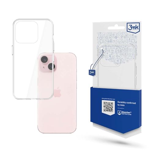 Armor Case 3MK Transparent iPhone 15