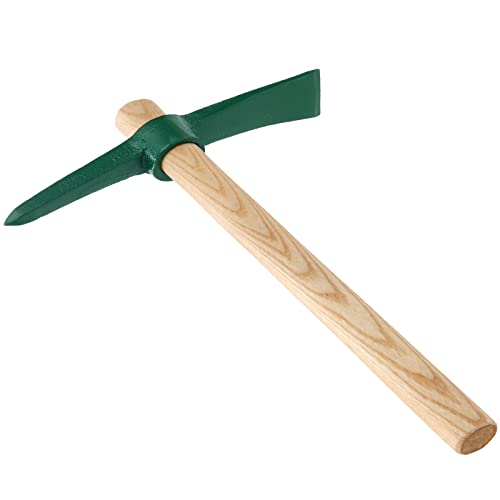 KOHAND 4 PCS 15 Inches Pick Axe, Forged Mattock Tool, Heavy Duty Pick Mattock with Non-Slip Handle for Gardening, Camping, Prospecting - Thumbnail 6