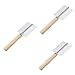 Balacoo 3pcs Dog comb Stainless steel fur brush pet double row