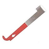 Beekeeping Beehive Tool,Stainless Steel J Hook Bee Hive Tool Essential Beekeeping Tool for Beekeepers