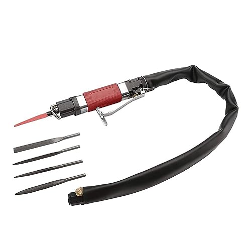 Kit de limes outil lime pneumatique rouge au design robuste - 2
