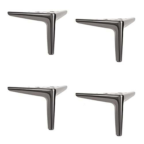 RSBRYSYBJ 4 Stück Möbelbeine,Metall SchrankFüsse,Sofa Stützfüße,DIY...