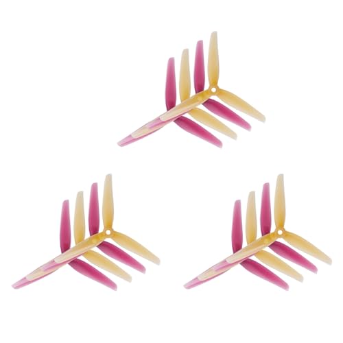 Lbvzxkad 6x para HQ Ethix P3 Butter FPV PC HéLice para RC FPV Racing Drone HéLice