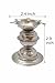 Stainless Steel Diyas for Pooja Deepak for Puja Aarti Oil Lamp Pooja Articles Home Decor Item Showpieces House Warming Decoration Aarti Puja at Hindu Temple Mandir Religious Diwali Gifts