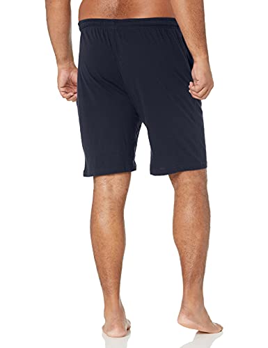 Image of Amazon Essentials Men's 9 inch Knit Pajama Shorts with Elastic Waist and Drawstring, Loungewear (Available in Big & Tall)