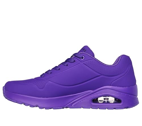 Skechers Men's UNO-Stand ON AIR Sneaker, Purple, 9.5