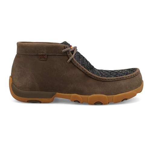 Twisted X Men's Work Chukka Driving Moc, Moc Toe Nano Toe4
