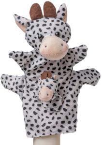 Set of Animal Hand and Finger Puppet - Cow