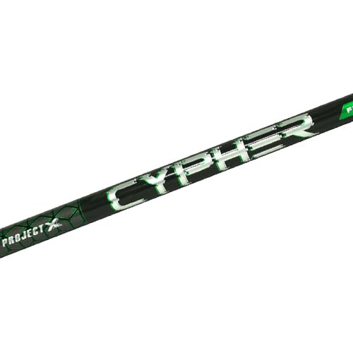 PROJECTX Old Town Golf Projext X Cypher Driver/Fairway Golf Shaft (Choose Flex and Compatible Adaptors) (50gram 6.0 (Stiff Flex), Ping (G410-Current))
