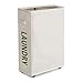 ZERO JET LAG Rolling Slim Laundry Hamper with Stand Foldable Tall Thin Dirty Laundry Hamper Basket Home Corner Handy Waterproof Sorter and Organizer on Wheels 15.4"×7.8"×22" (Beige)