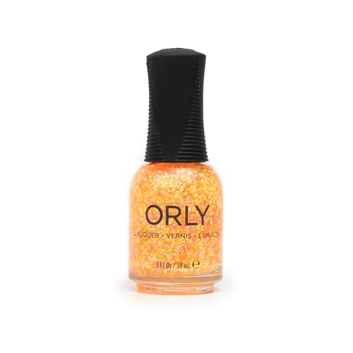 Orly Neon Nail Polish Colors for Summer | Bright Shades and a Confetti Topper for Summer Neon Nails | 0.6fl oz (Hi, Bye, 0.6 fl oz)