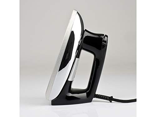 Girmi ST91 Trockenbügeleisen, 900 W, 1,6 kg, Aluminiumbügelsohle, Betriebsanzeige, Schwarz