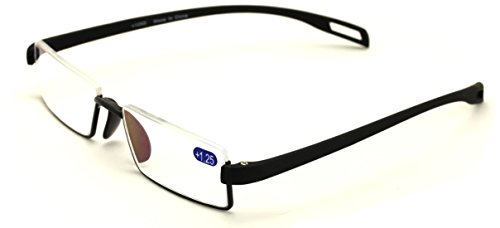 image for Vision World Eyewear Featherweight Slim Half Rim Memory Flex Reading G