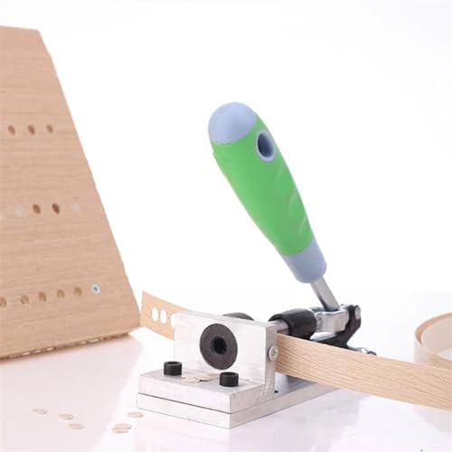 Machine à poinçonner manuelle guide de trous bois et cuir 8mm 15mm