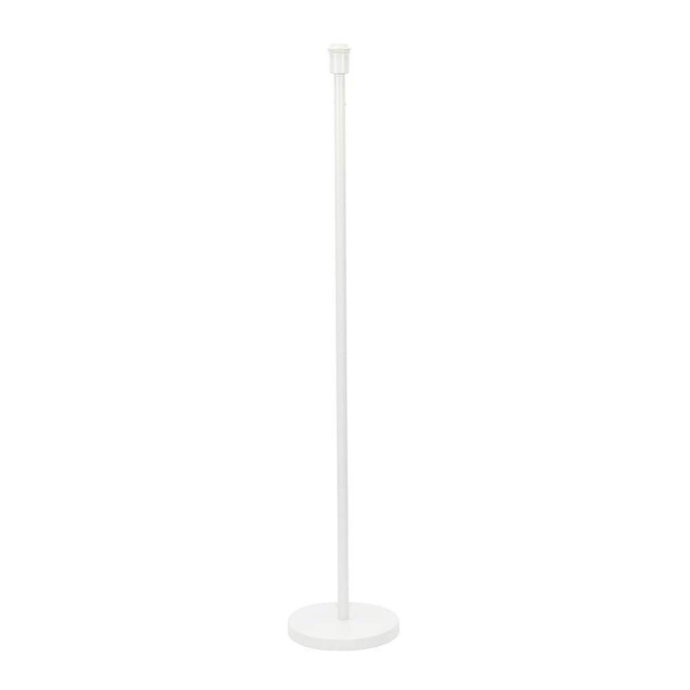 ValueLights | White Metal Single Stem Floor Lamp Base for Living Room Lounge | Floor Lamps, Home Décor & Improvement Essential