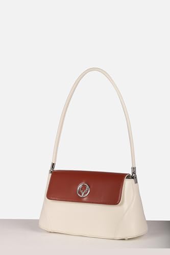 Image of Allen Solly Women's Large Tote Shoulder Bag | PU Leather | Soft Touch | Detachable Sling | College & Daily Carry