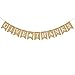 Rainlemon Give Thanks Burlap Garland Bunting Banner Happy Thanksgiving Day Party Home Decoration