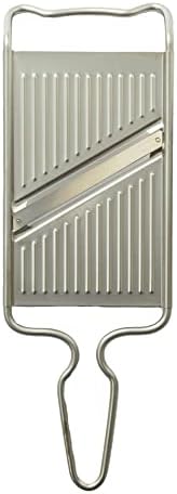 Japanese Double-Edged Slicer, Mandoline, Stainless Steel, Made in Sanjo, Japan, Silver