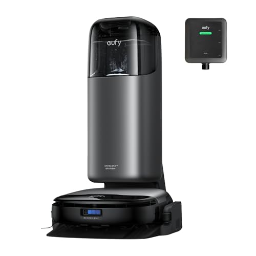 Anker Eufy (���[�t�B) Robot Vacuum Omni S1 Pro & �����p�t���A�N���[�i�[ (���{�b�g�|���@) �y��]���������[���[�^���b�v����/�����S�~���W�X�e�[�V����/���b�v�̎������E�����@�\�t��/���b�v���t�g/��܎�������/��