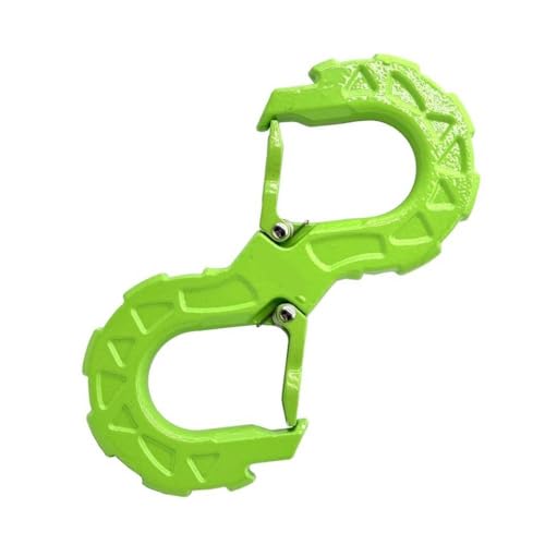 GRzHKN S Cadera de Gancho de Forma s para Remolque Kits de recuperación de Remolque de cabrestante Offroad 4x4 Accesorios de vehículos(Green)