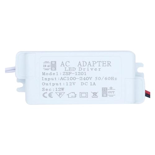 Controlador LED DC12V 6W soluciona parpadeo de luces fuente alimentacion transformador 6