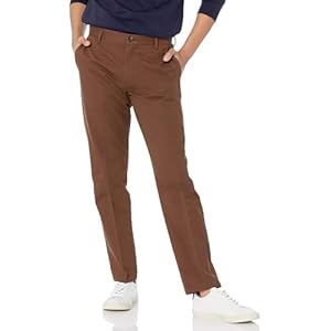 Amazon Essentials Men’s Slim-Fit Wrinkle-Resistant Flat-Front Chino Pant