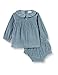 Gocco Vestido MICROPANA Robe, Bleu (Azul Nuevo), 12 Mois Bébé garçon