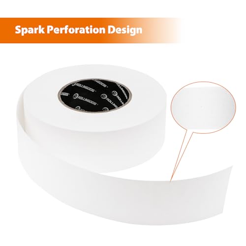 Image of ROLLINGDOG 2'' x246 ft Paper Drywall Joint Tape | Drywall Tape for Seam Patch Wall Sheetrock Ceiling Crack, White