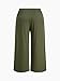 CIDER Women’s Plus Size Fashion Wide Leg Pants Palazzo Flowy Elastic Waist Pants with Pockets Green