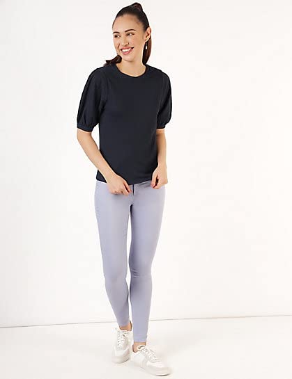 Image of Marks & Spencer Women's Regular Blouse (T43 7840K Navy 10)