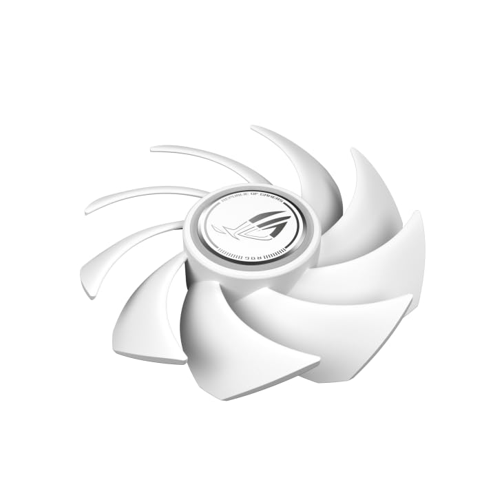 ROG Eurux GR120 ARGB White Edition – Pack de 3 Ventilateurs PWM 120 mm,