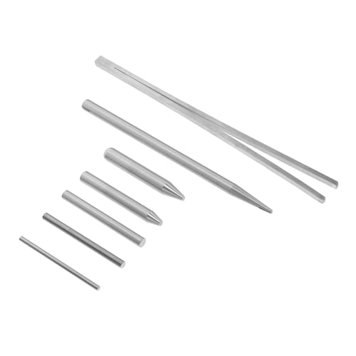 FOYTOKI 7pcs Diy Metal Bending Kit for Steel Solid Round Automotive Tools Wire Bending Jig