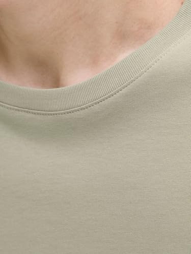 JACK & JONES Herren Jjeorganic Basic Tee Ss O-Neck Noos T-Shirt, Seagrass, L – Ansicht 2