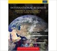 International Business Strategy, Management and the New Realities [Paperback] [Jan 01, 2008] Cavusgil 8131725170 Book Cover